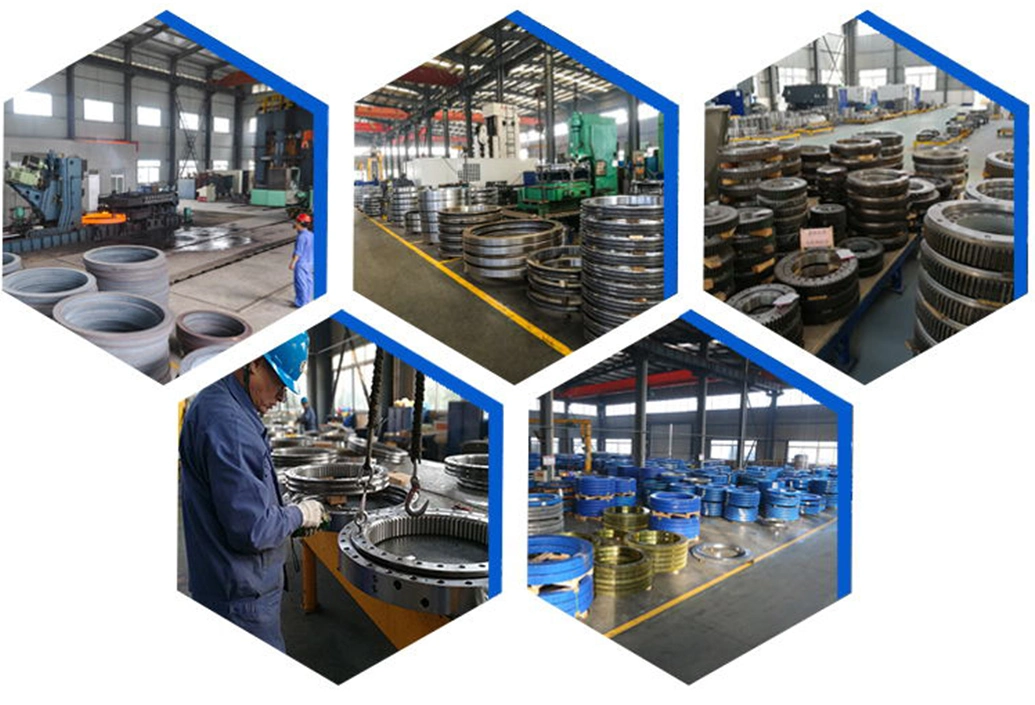 Light Internal Gear High Speed Slewing Bearing Shape Slewing Bearing