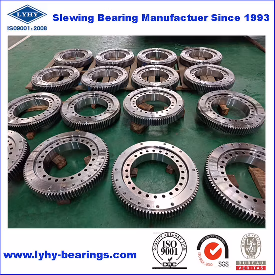 Vu 14 0325 Rolamento de anéis giratórios agrícolas sem dentes de engrenagem